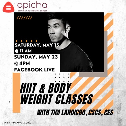 HIIT & Body Weight Sessions with Tim Landicho