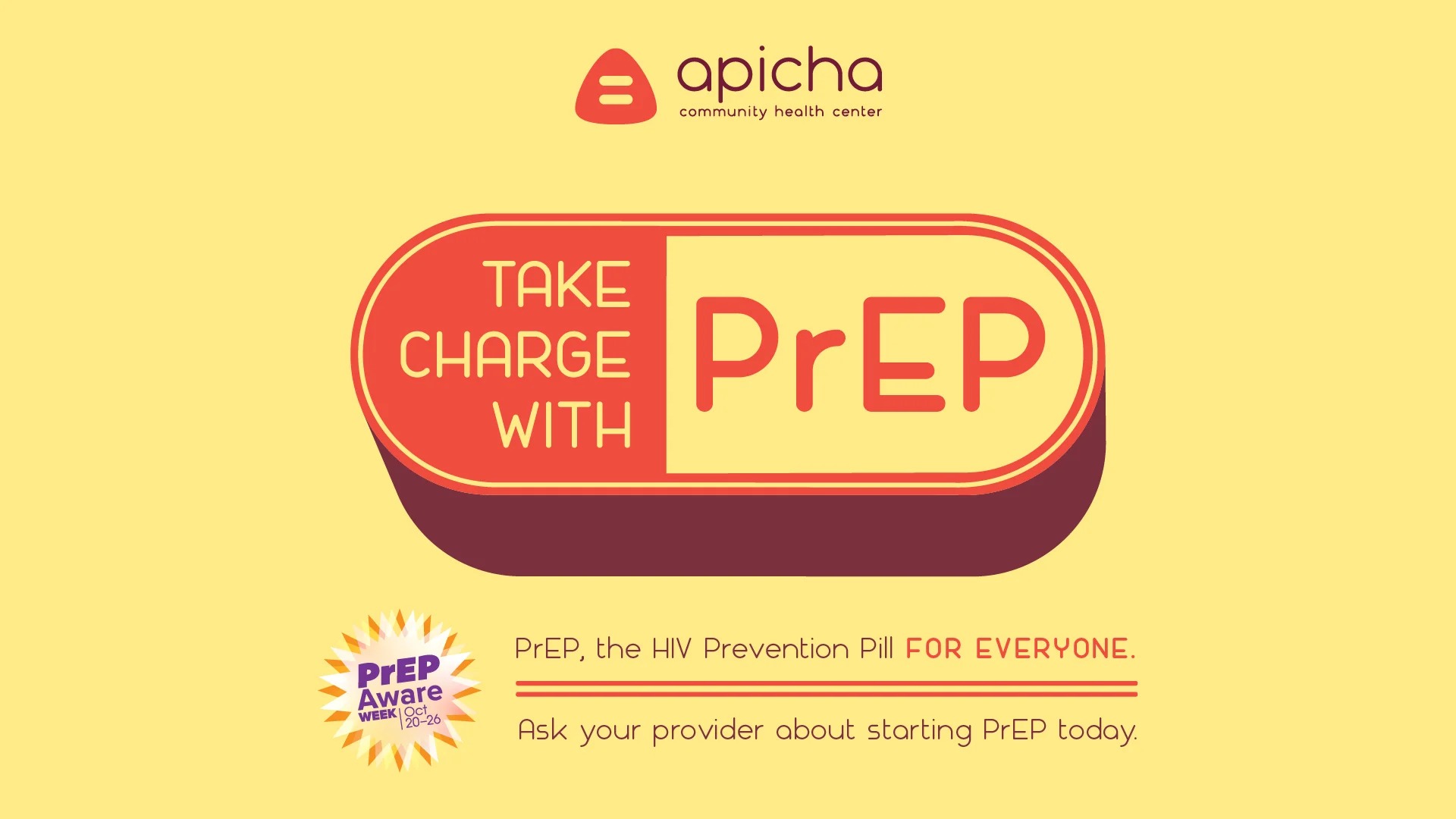 Take charge with PrEP