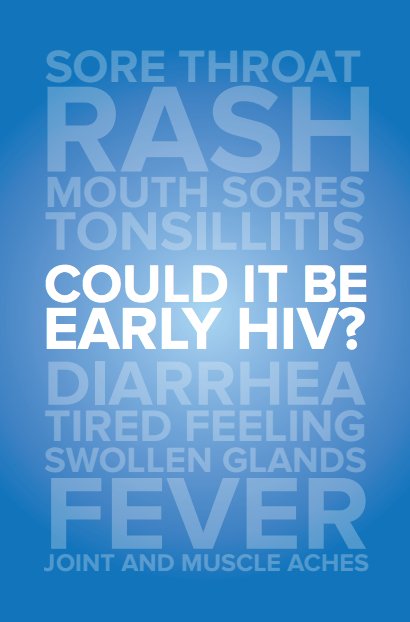 infographic of HIV symptoms