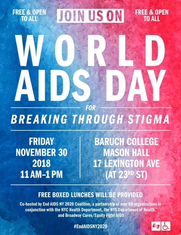 World AIDS Day poster