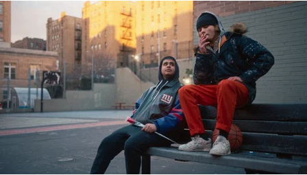 two men on the bench